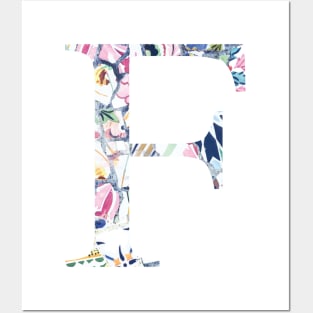 Gaudi Barcelona Mosaic Letter F Posters and Art